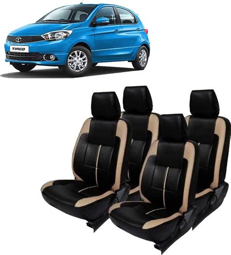 AutoSafe Leather Car Seat Cover For Tata Tiago Price in India - Buy ...
