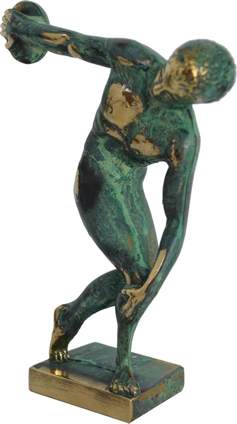 Buy Talos Artifacts Discobolus of Myron Bronze Statue Sculpture ...