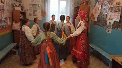 "Заинька серенький", вечерочный игровой хоровод Алтайского края - YouTube