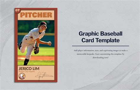 Baseball Card Template 的图像结果