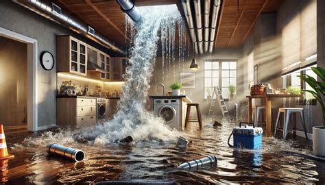 Burst Pipe Water Damage in Glen Burnie - Glen Burnie, MD Patch