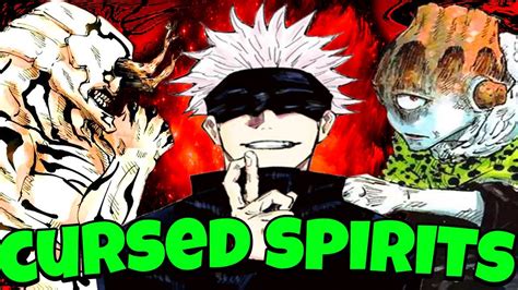 Jujutsu Kaisen Cursed Spirits Villains Explained   YouTube