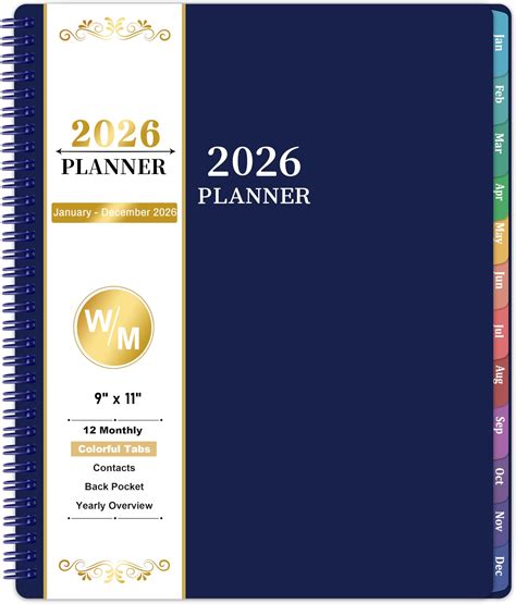 Amazon.com : 2026 Planner - 2026 planner weekly and monthly, Jan.2026 ...