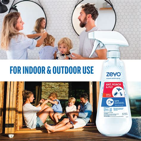 Buy Zevo Instant Action Multi-Insect Killer - Ant, Roach, Fly 12oz ...