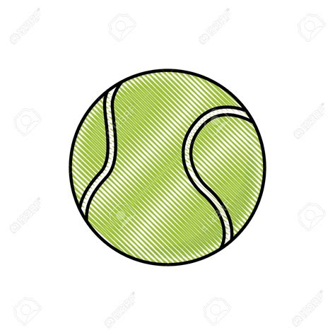 Tennis Ball Drawing at GetDrawings | Free download