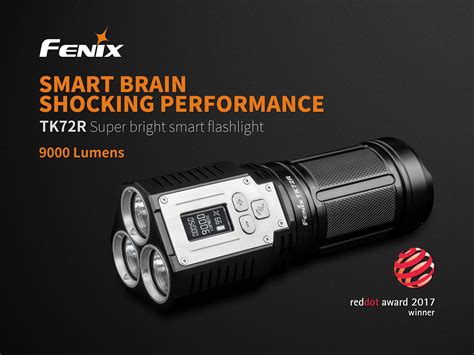 Fenix TK72R 9000 Lumens High Power USB Rechargeable LED Flashlight ...