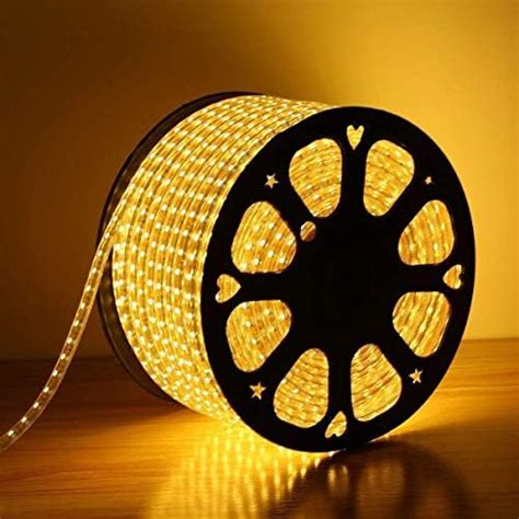 Buy Desidiya ® LED Strip Rope Light 5 Mtr Warm White Water Proof ...