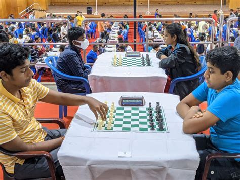 5th Shaastra Rapid Rating 2023 R1-4: 15 players make a perfect start 4/ ...