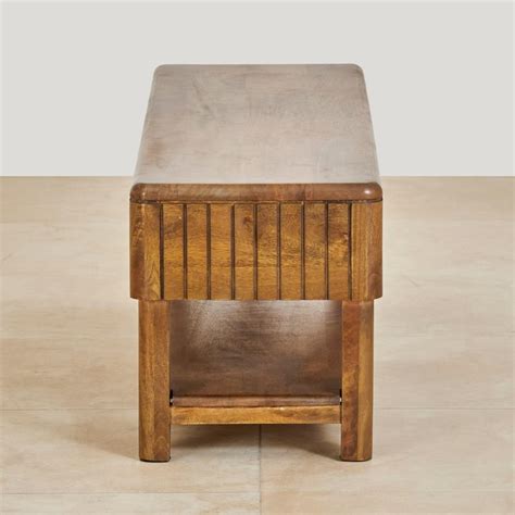 Buy Olivia Mango Wood TV Unit - Brown from Home Centre at just INR 29995.0