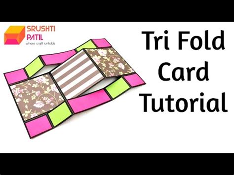 Image result for Card Double Fold Tri Tutorial