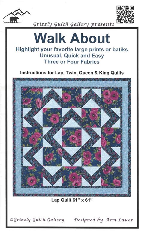 Image result for Walk About Quilt Pattern Tutorial