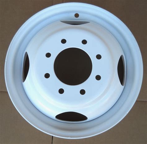 VINTAGE 16" x 6" ACCURIDE # 28177 STEEL DUALLY WHEEL. 8 LUG x 6.5". | eBay