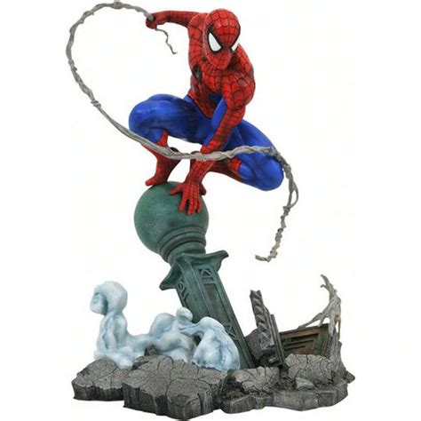 Marvel | Estatua Spiderman Marvel 25Cm - Figura Coleccionable De Alta ...