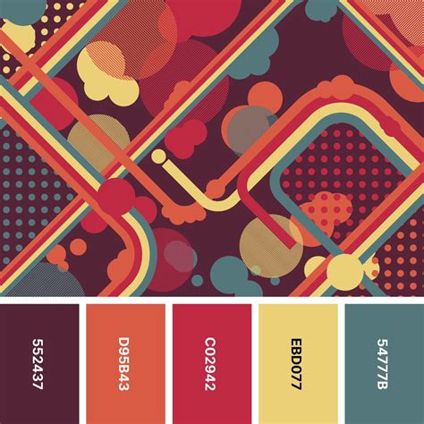 Best 12 31 Retro Color Palettes for Throwback Designs – Artofit