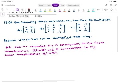 Image result for Linear Algebra Multiplicity