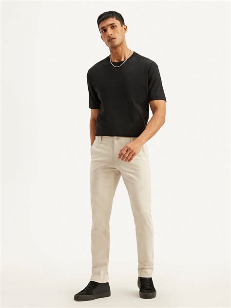 Men's Off White Slim Fit Chinos – Levis India Store