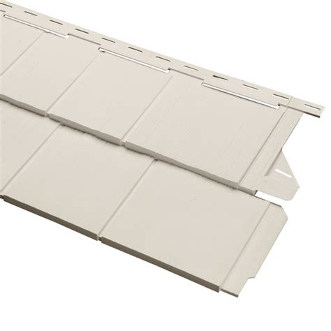 Georgia-Pacific Cedar Spectrum Perfection Shake Pearl Vinyl Siding ...