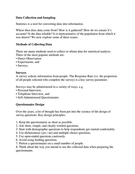 Image result for Sampling and Data Collection