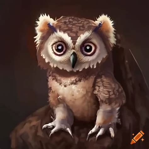 Owlbear Cub Owlbear & Cubs - DiTerlizzi Masterworks