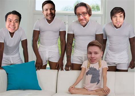 Create meme "white sofa and 5 blacks, Piper Perri and 5 blacks, five ...