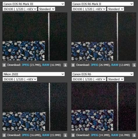 Image result for Canon R6 Dynamic Range