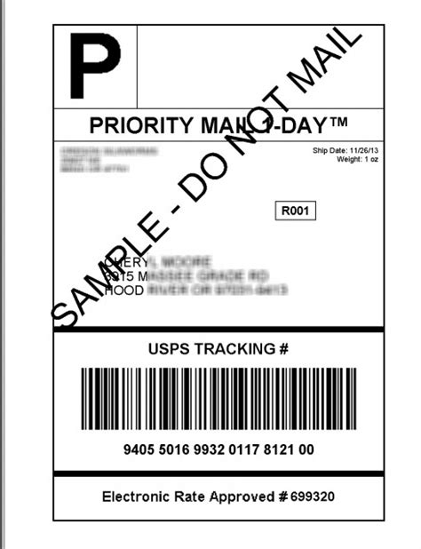 Image result for PDF USPS Label