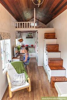 Diy Tiny School Home by Family S Diy Tiny House On Wheels Diy Tiny School Home