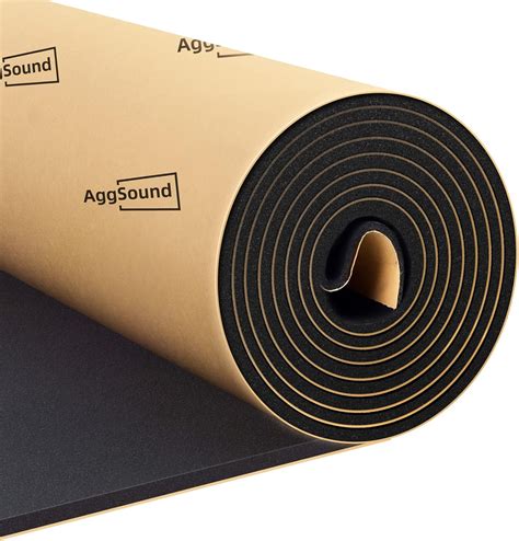 AggSound 157mil 6sqft Roll Pack Universal Sound Deadener for Cars Auto ...
