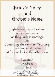 Wedding Invite Words by Wedding Invitation Wording Sles 21st Bridal World Wedding Invite Words