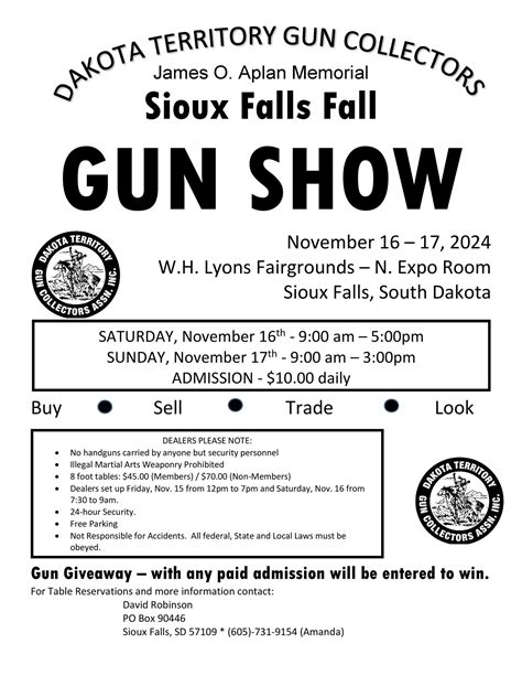 Gun Show | Sioux Falls | Dakota Territory Gun Collectors
