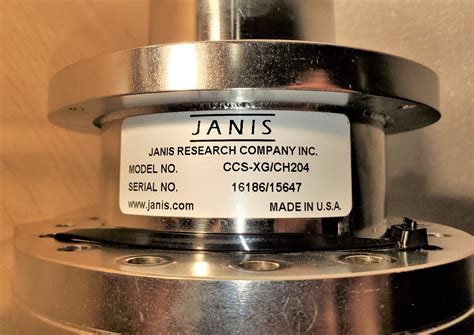 Janis Research CCS-XG/CH204 CryoCooler / Cryogenic Cooler Apparatus | eBay