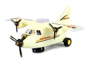 Buy Power Air Force Battery Operated Kid's Bump and Go Toy Plane w ...