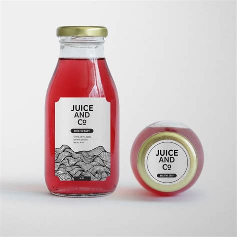 Custom Bottle Labels - Durable, Waterproof