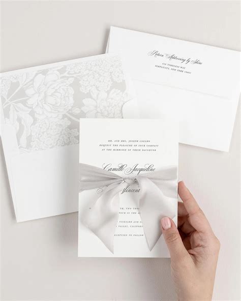 Classic Invitations with Script | Shine Wedding Invitations