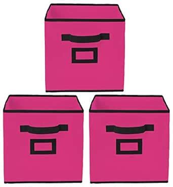 Kuber Industries Non Woven 3 Pieces Large Foldable Storage Organiser ...