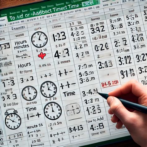 Add or Subtract Time in Excel - FormulasHQ