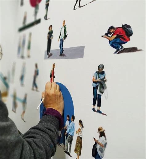 Walking alive Painting by Emma Gómara | Saatchi Art