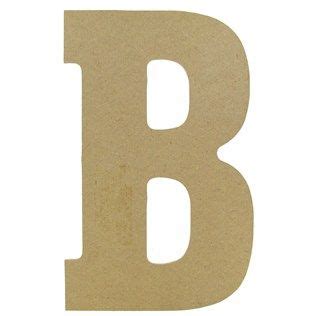 13" Wood Jumbo Letter - B | Shop Hobby Lobby | Wood letters, Jumbo ...