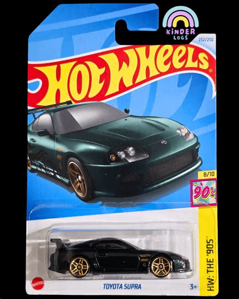 Hot Wheels Toyota Supra - Green (Imported) - Buy At Kinder Logs
