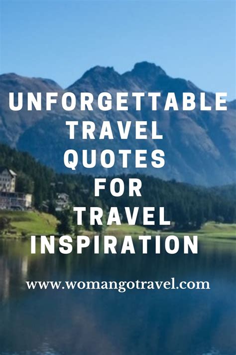 Unforgettable Travel Quotes for Travel Inspiration