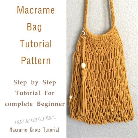 Macrame Bag Tutorial DIY 的图像结果