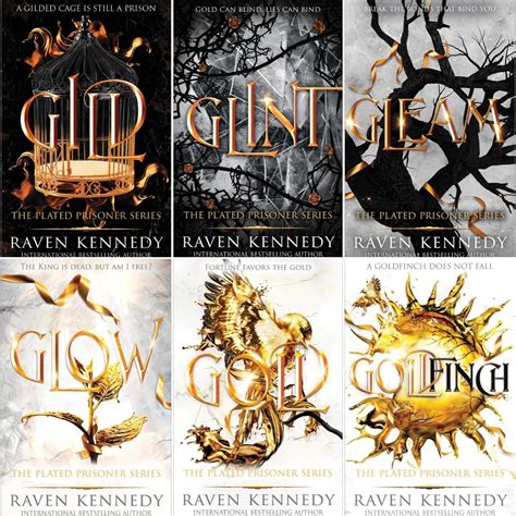 The Plated Prisoner Series 6 Books Set - Gild, Glint, Gleam, Glow, Gold ...