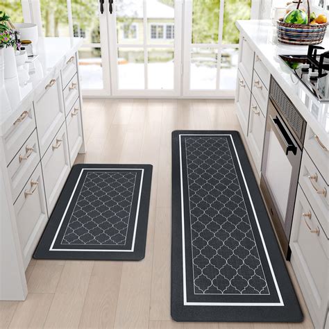 Amazon.com: CHICNOOK Kitchen Mat with Colorful Flowers,2 PCS Inches ...