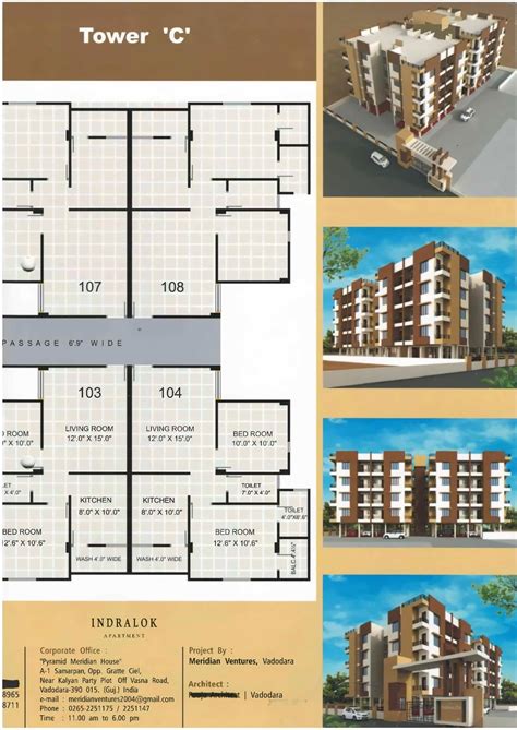 Indralok Apartment | Flats & Offices at Maneja, Vadodara
