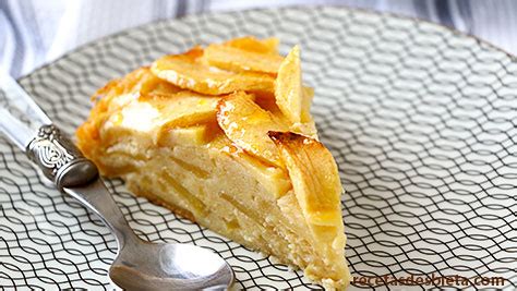Tarta de manzana fácil - Receta rápida - Recetas de Esbieta
