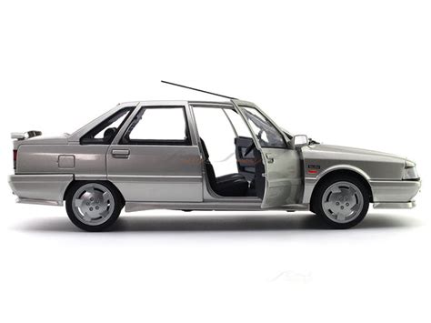 1988 Renault R21 Turbo MKII silver 1:18 Solido diecast scale model ...