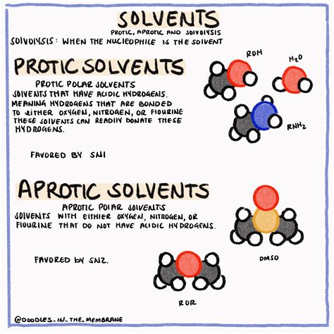 Organic Chemistry - Protic Verus Aprotic Solvent | Organic chemistry ...