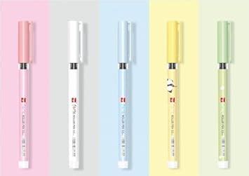 Figo Liquid Roller Pen, 0.5mm Tip, Set of 10, Assorted Pastel Colours ...
