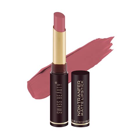Buy Swiss Beauty Non-Tranfer Matte Lipstick, Smooth & Waterproof ...