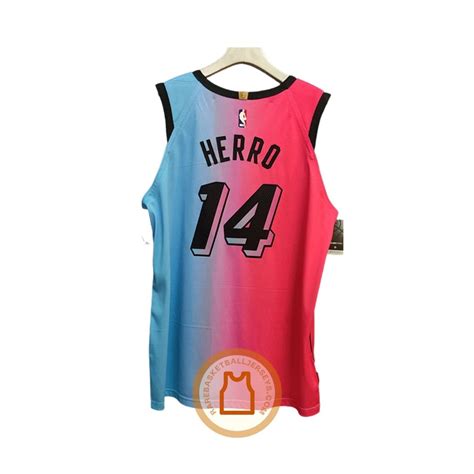 Tyler Herro Miami Heat Vice Versa City Edition Authentic Jersey - Rare ...